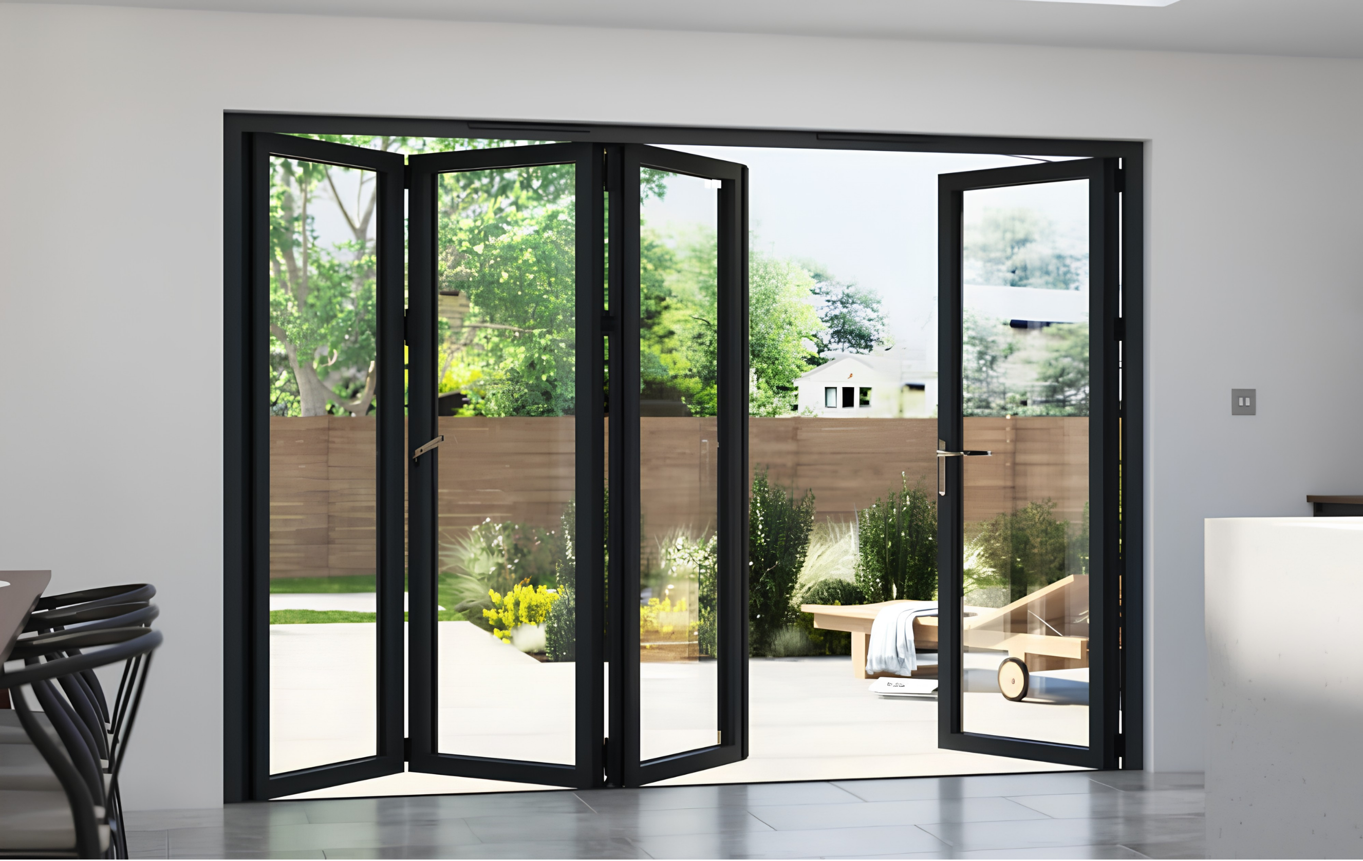 Bi-Folding Doors (Aluminum and UPVC)