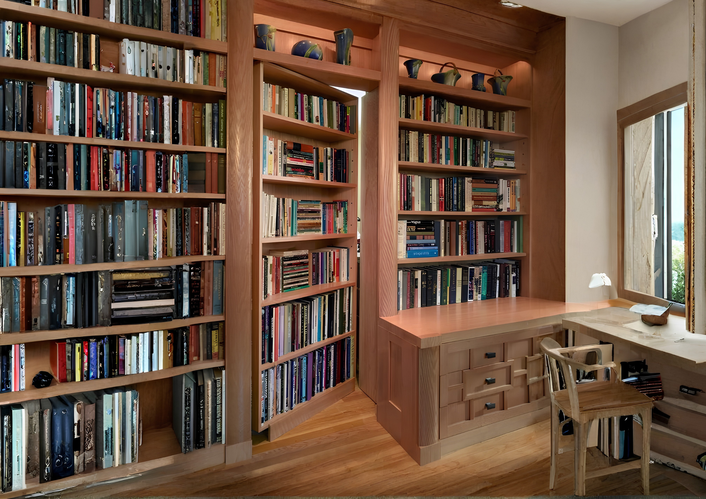 Hidden Door Bookshelf